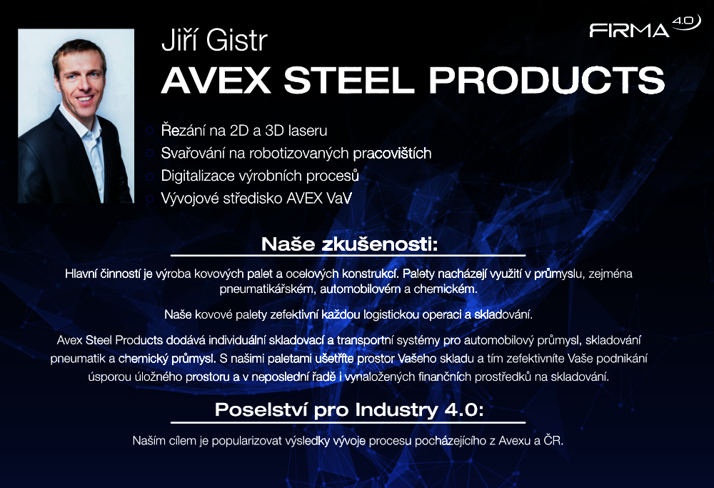 Jiří Gistr (Avex Steel Products)