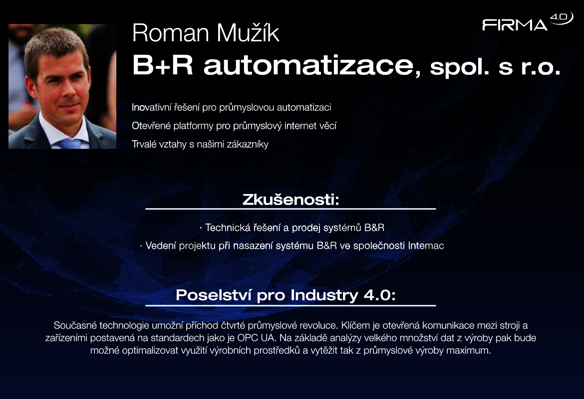 Roman Mužík (B+R Automatizace)